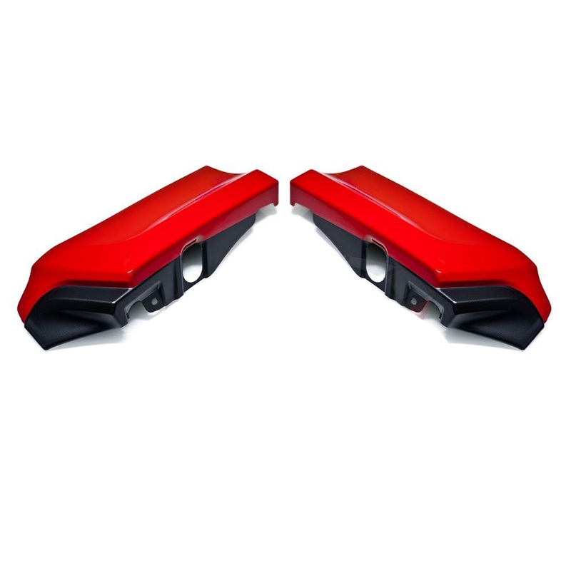 Subaru JDM Rear Aero Splash Guards Pure Red – 15-20 WRX/STI