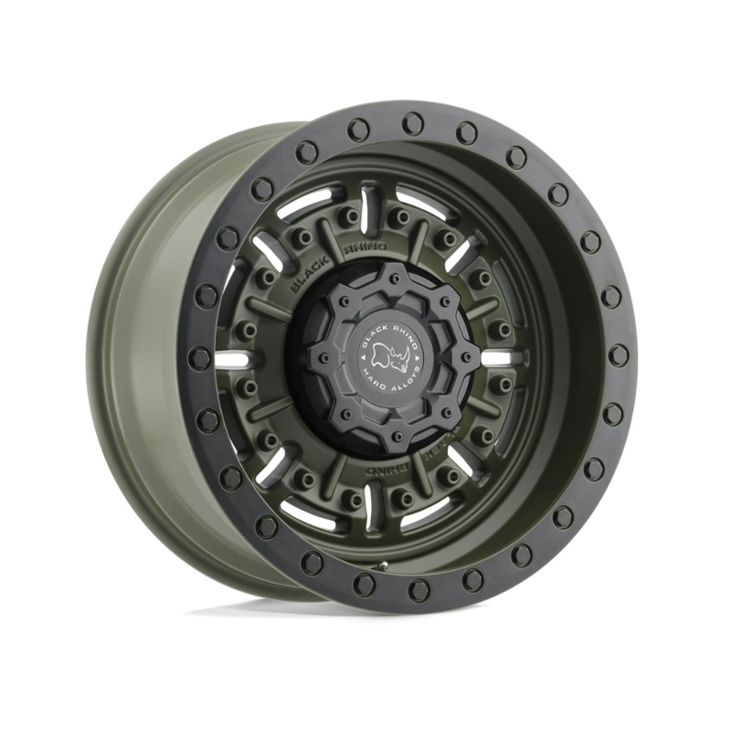 18×9.5 Black Rhino Abrams Olive Drab Green