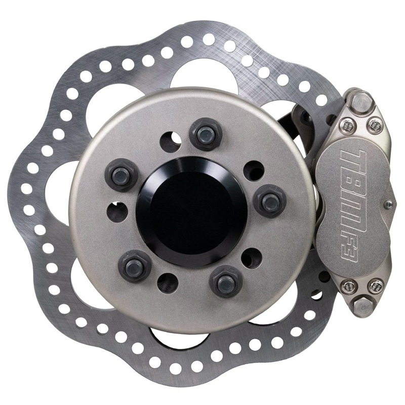 97-13 Corvette C5/C6 F3 Caliper Medium Duty Front Drag Racing Brakes (Reuses Factory Hubs)
