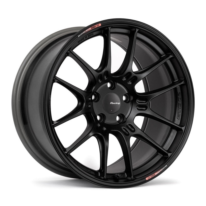 ENKEI GTC02 Wheel – 18×10.0 +45 | 5×112 | Matte Black