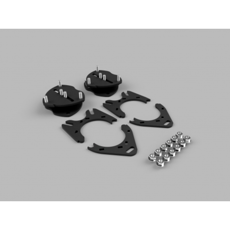 Traxda Lift Kit 2017-2024 Honda Ridgeline 2wd/4wd/AWD/ 2016-2022 Pilot/ 2019-2024 Passport (1.5″ Front / 0.5″ Rear)