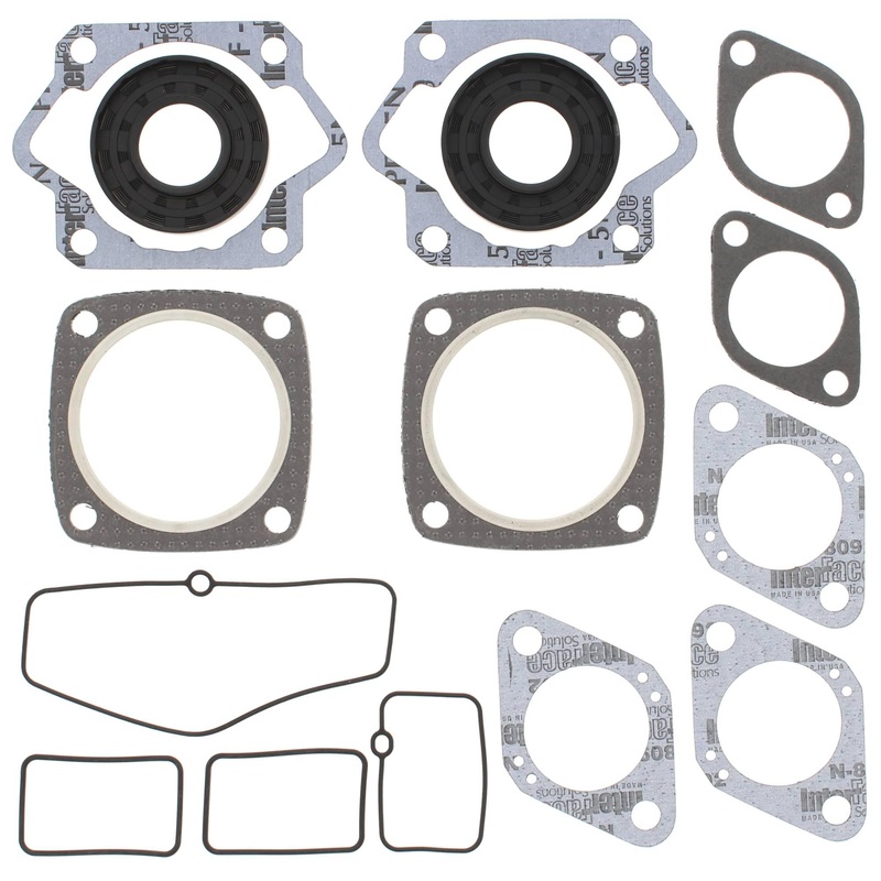 Vertex 711084A Gaskets 77-78 Moto Ski Futura FC/2 Complete Gasket Kit w/ Oil Seals