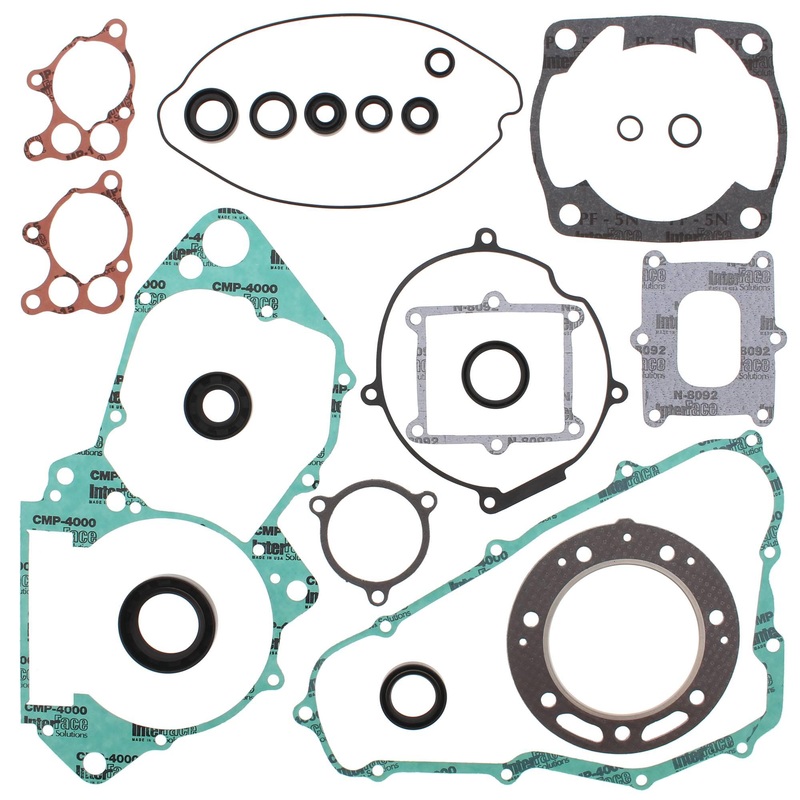 Vertex 811272 Gaskets 85-88 Honda CR500R Complete Gasket Kit w/ Oil Seals