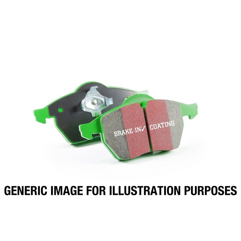 EBC 12+ Volkswagen CC 3.6 Greenstuff Front Brake Pads