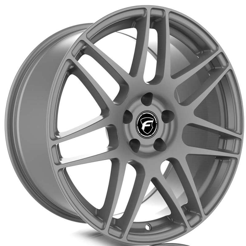 Forgestar F14 Drag 18×8.0 / 5×120 BP / ET15 / 5.125in BS Gloss Anthracite Wheel