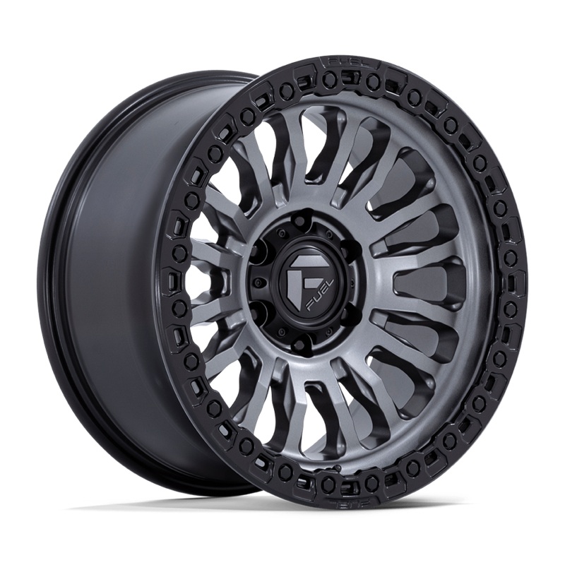 Fuel Wheels FC857 Rincon 17″ 8×170 Matte Gunmetal With Black Lip
