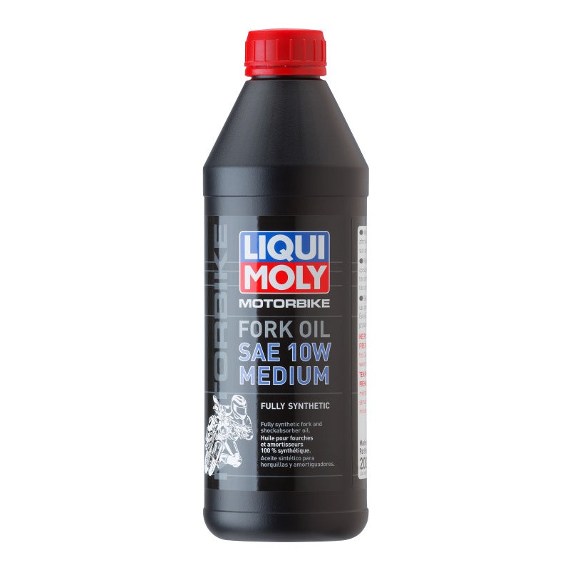 LIQUI MOLY 1L Motorbike Fork Oil SAE 10W Medium