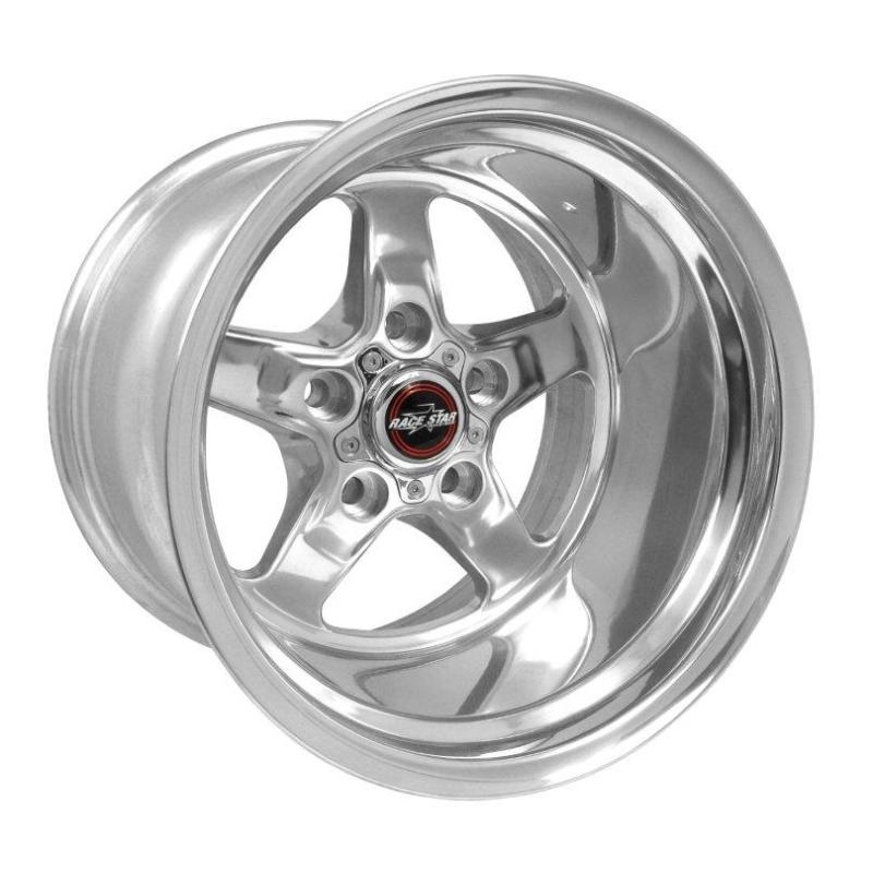 Race Star 92 Drag Star 15×12.00 5×4.75bc 4.00bs Direct Drill Polished Wheel