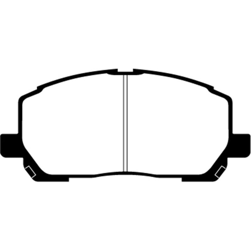 EBC 00-03 Toyota Highlander 2.4 2WD Redstuff Front Brake Pads