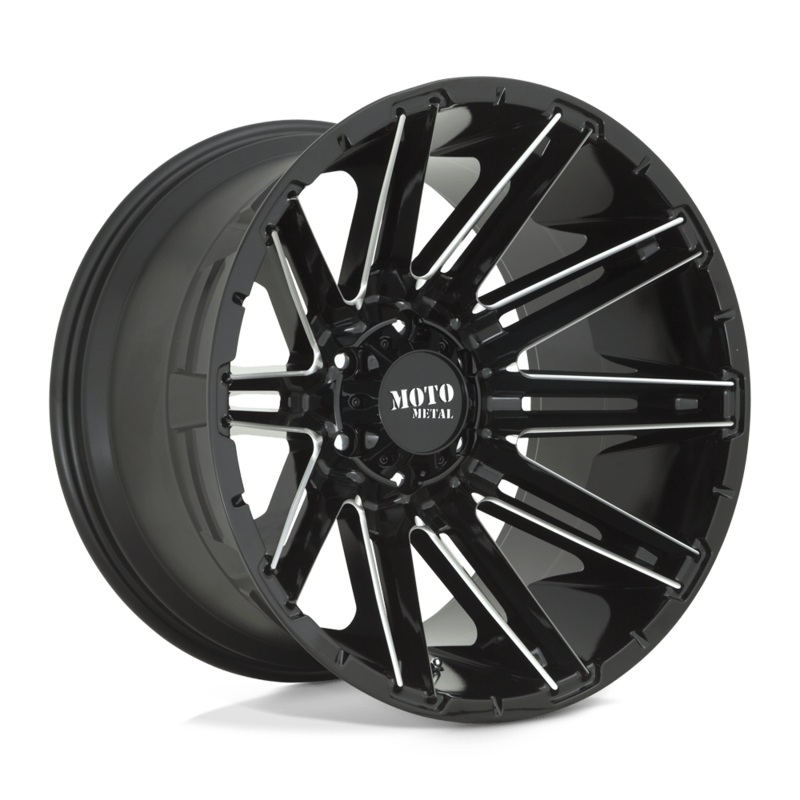 Moto Metal Wheels MO998 Kraken 22″ 5×139.7 Gloss Black Milled