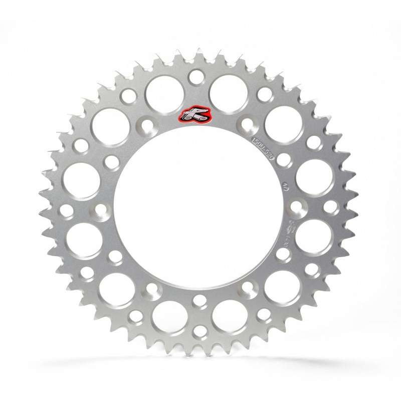 Renthal 96-18 Honda CR250R/CRF150-450R/X/XR 250R/650R Rear Grooved Sprocket – Sil 520-48P Teeth