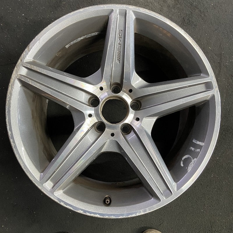 18″ MERCEDES E-CLASS 07 211 Type; E63 18×9 5 spoke AMG rear Original OEM Wheel Rim
