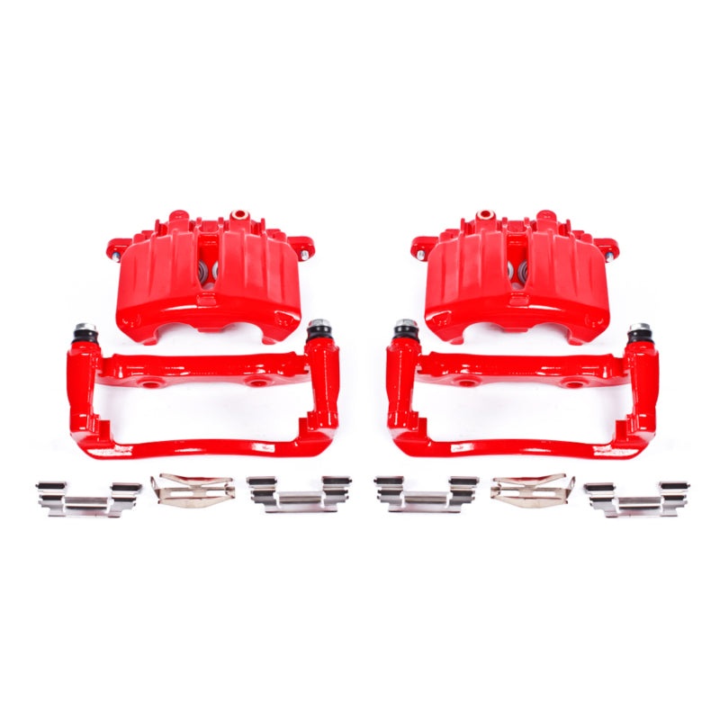 Power Stop 02-06 Cadillac Escalade Rear Red Calipers w/Brackets – Pair