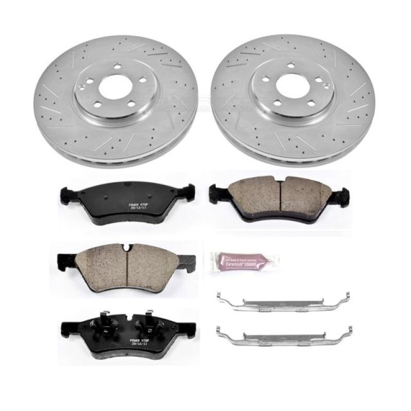 PowerStop Power Stop 07-09 Mercedes-Benz E350 Front Z23 Evolution Sport Brake Kit