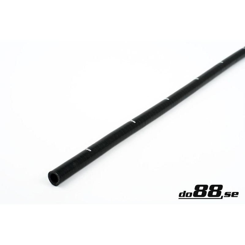Silicone Hose Black straight length 0,75” (19mm)