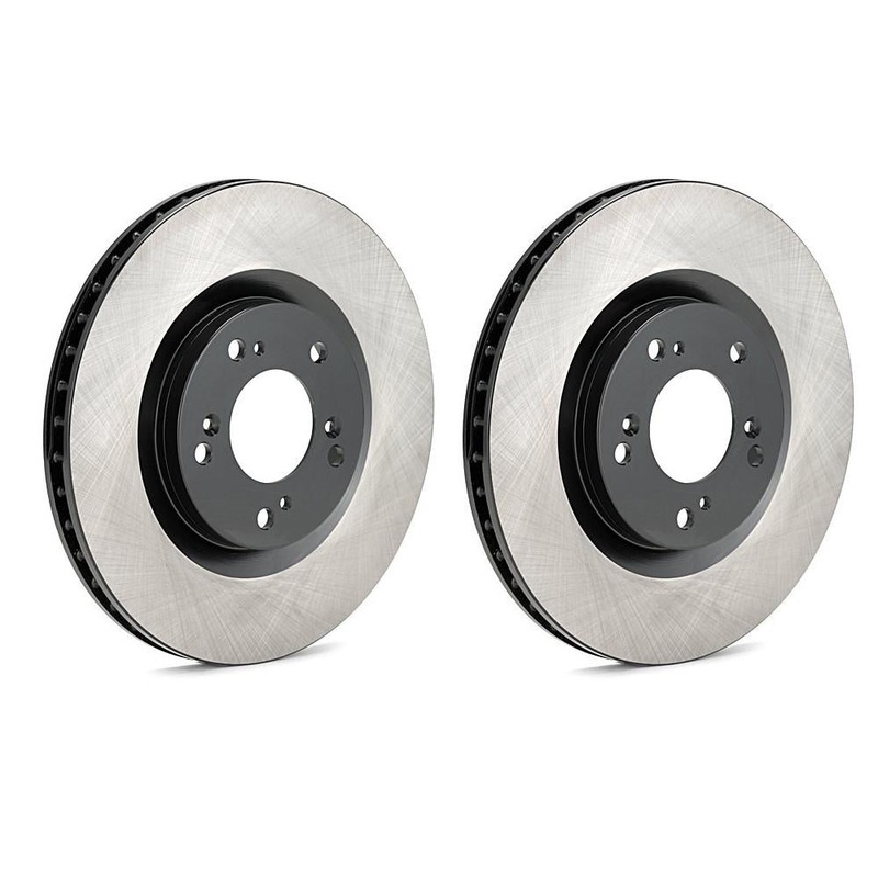 Centric Premium Front Brake Rotors – C6 w/o Z51 Package
