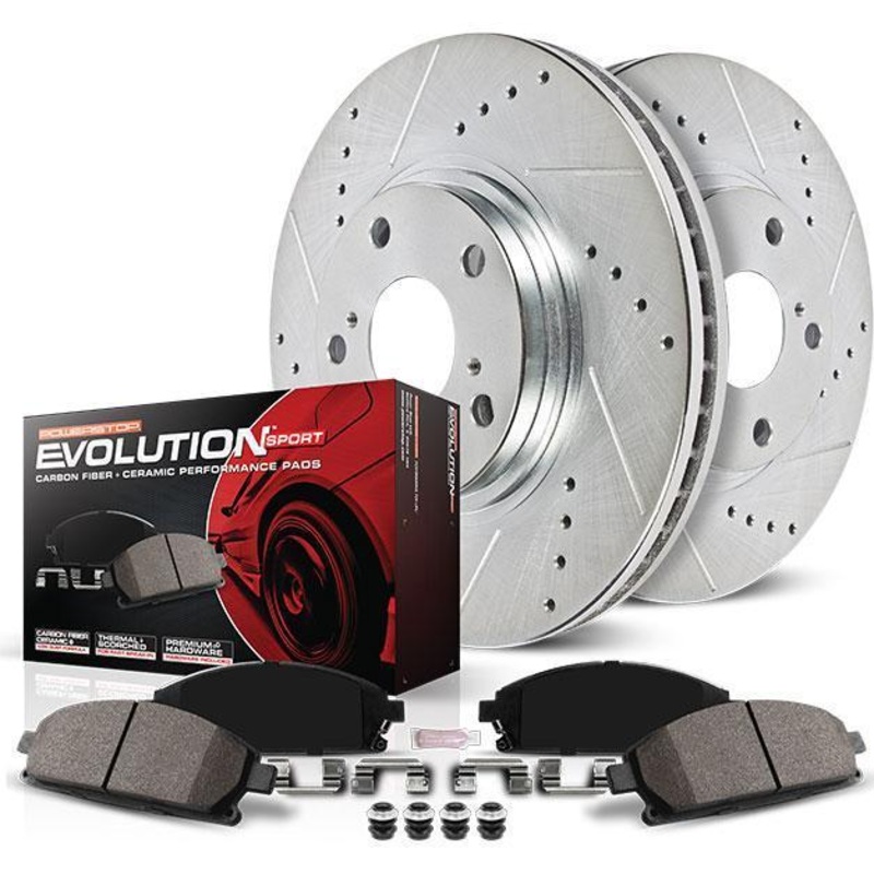 Power Stop Z23 Evolution Sport Brake Kit – Front | 2005-2017 Subaru STI (K131)