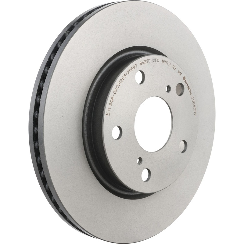 PRIME UV Coated Front Disc Brake Rotor – 09.B520.11
