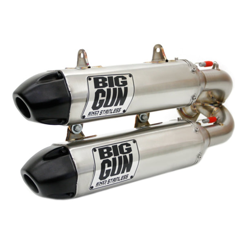 Big Gun Exhaust 14-7962 EXO Stainless Dual Slip On