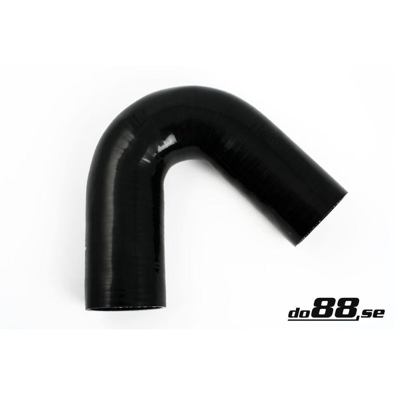 Silicone Hose Black 135 degree 3,125” (80mm)
