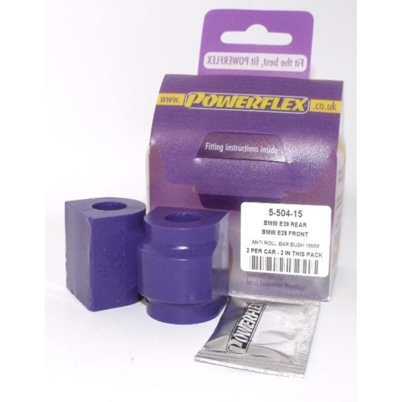 BMW E24 / E28 / E32 / E34 / E36 / E39 / E46 / Z3 Rear Sway Bar Bushing – 15 mm