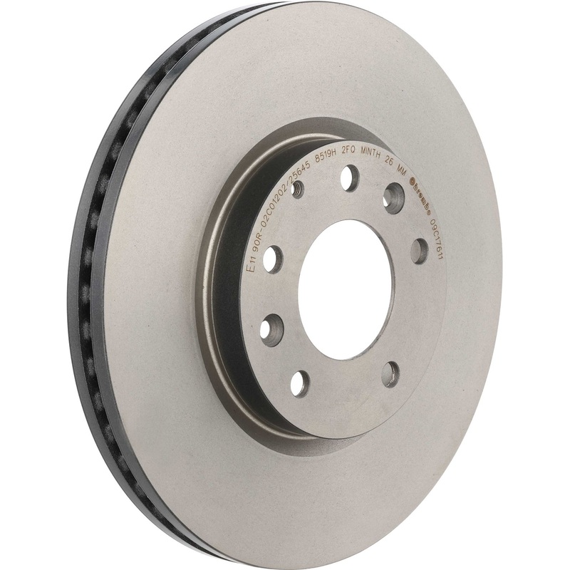 PRIME UV Coated Front Disc Brake Rotor – 09.C176.11