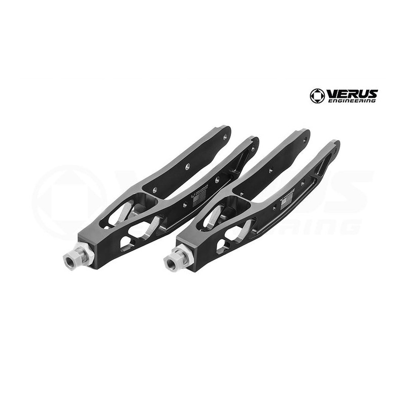 Verus Engineering 7000 Series Aluminum Lightweight Lower Control Arms Black – 08-22 WRX/STI