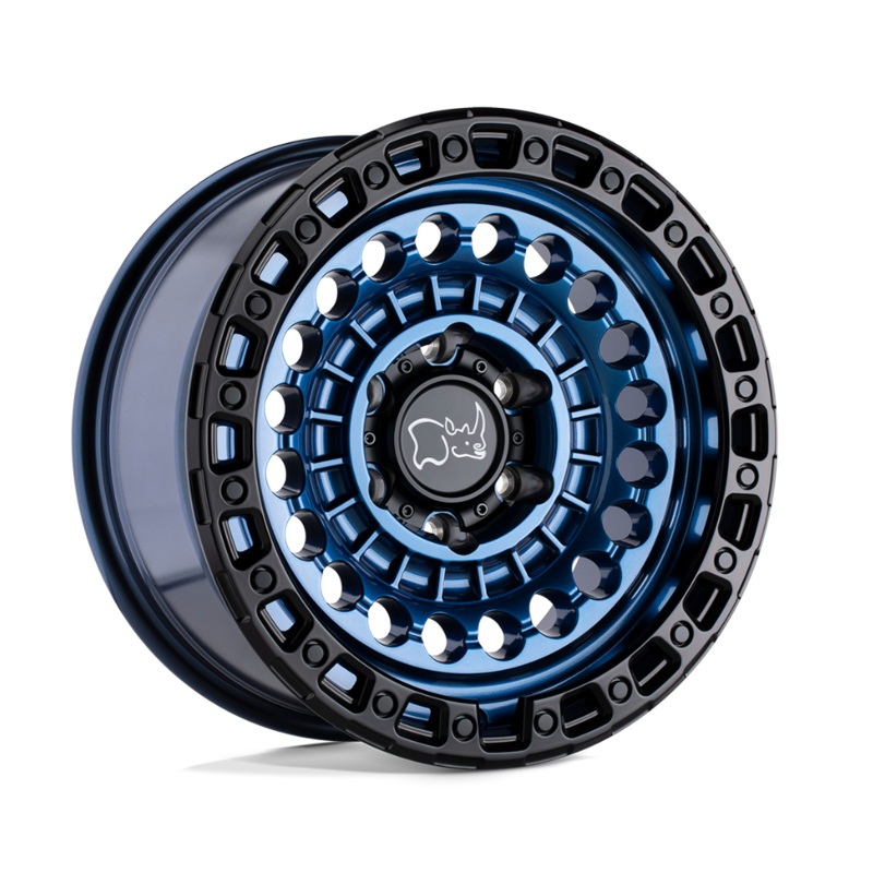 20×9.5 Black Rhino Sentinel Cobalt Blue w/ Black Ring