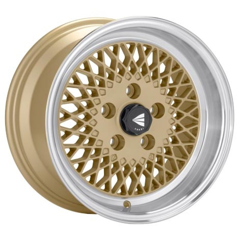 Enkei92 Classic Line 15×8 25mm Offset 4×100 Bolt Pattern Gold Wheel