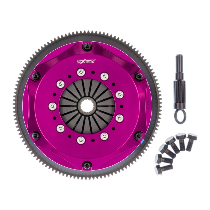 Exedy Hyper Twin Cerametallic Clutch Sprung Center Disc Push Type | 1989-1993 Nissan Skyline GTR L6 (NM032SD)