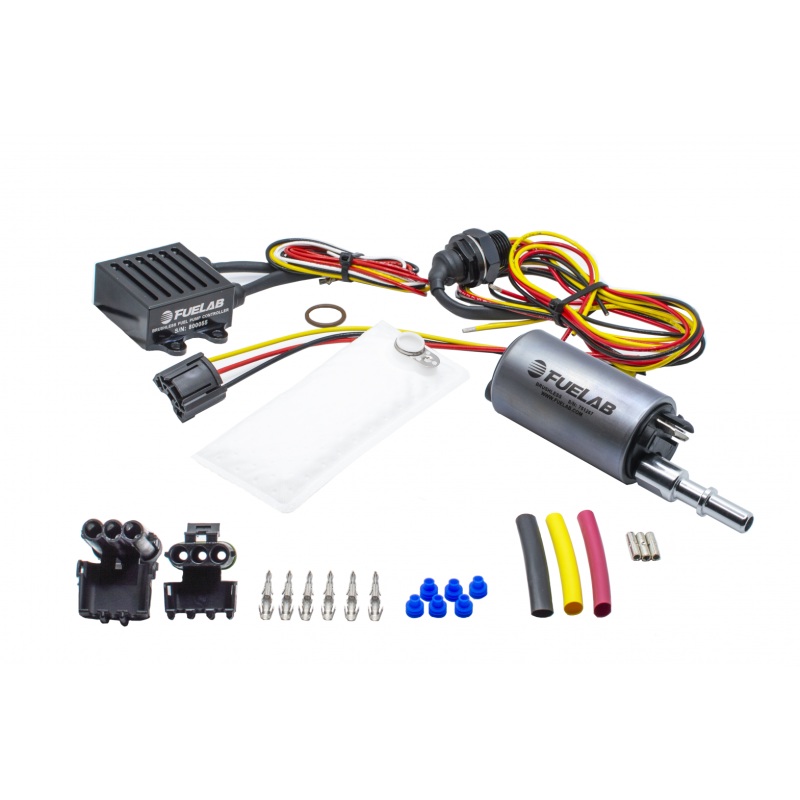 Fuelab 253 In-Tank Brushless Fuel Pump Kit w/3/8 SAE Outlet/72002/74101/Pre-Filter – 500 LPH