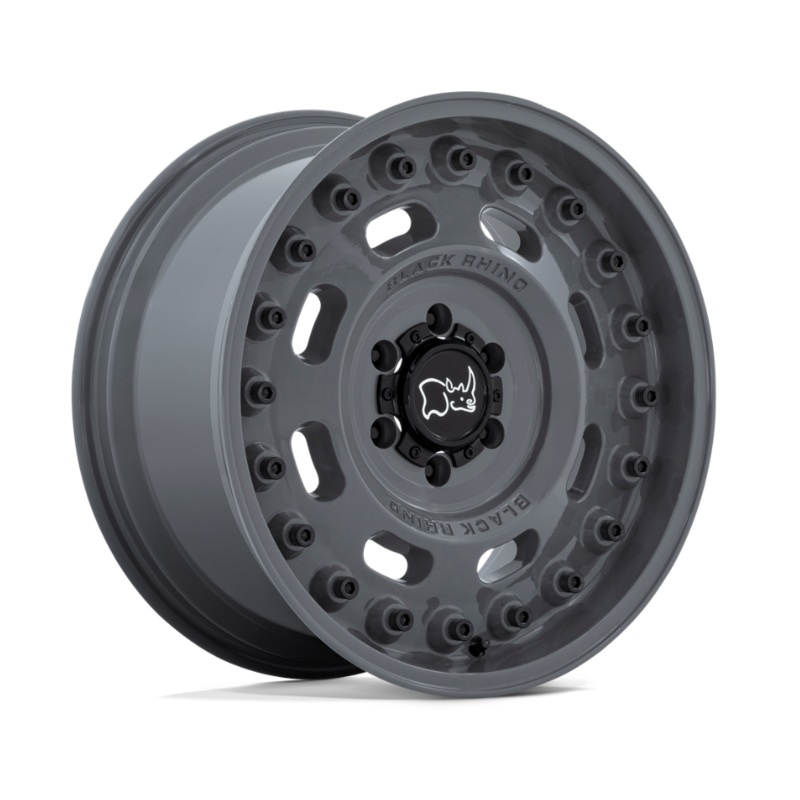 17×9.5 Black Rhino Axle Battleship Gray