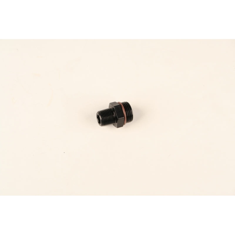 Fragola -10AN O-Ring x 1/2 NPT Adapter – Black