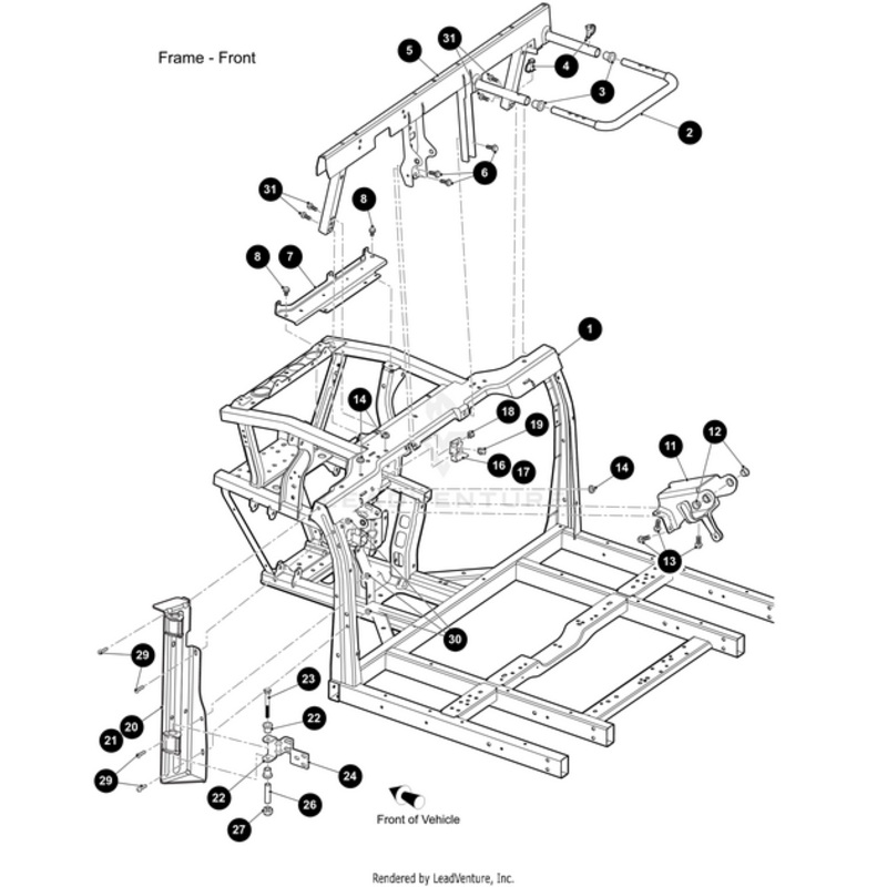 Frame Crew Black-Assembly by Arctic Cat