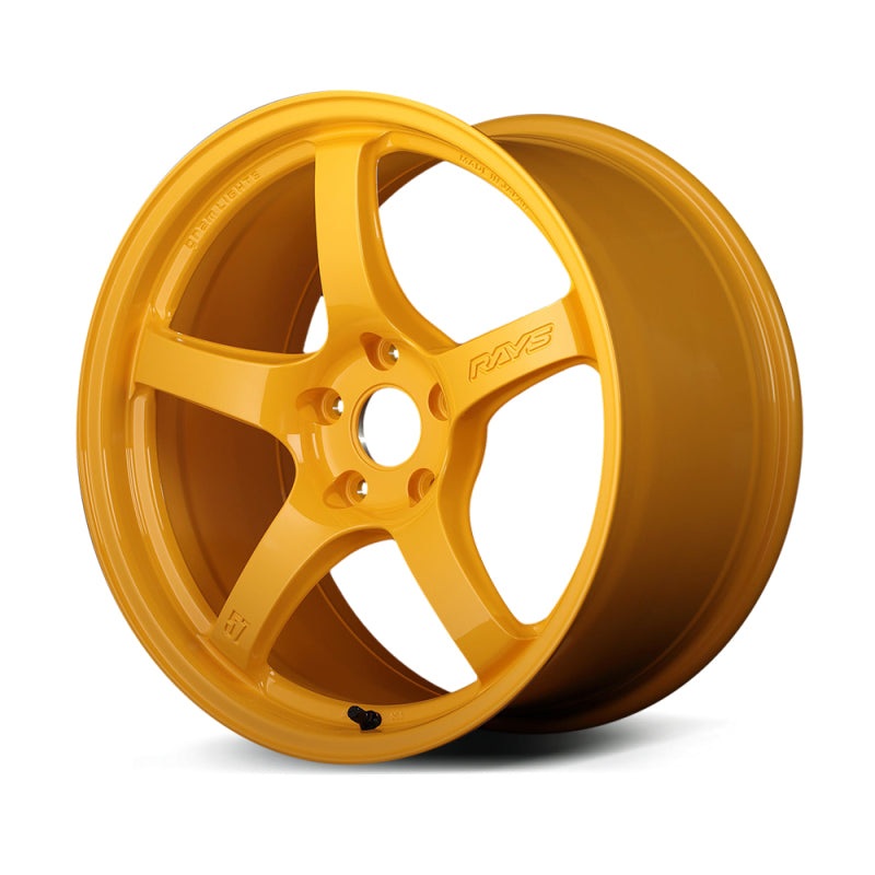 Gram Lights 57CR 18×9.5 +38 5-114.3 Mach Yellow
