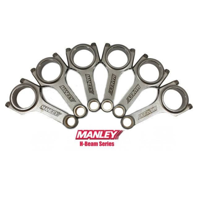 Manley ECONOMICAL H Beam Connecting Rods 21mm Pin Nissan Skyline RB25DET / RB26DETT