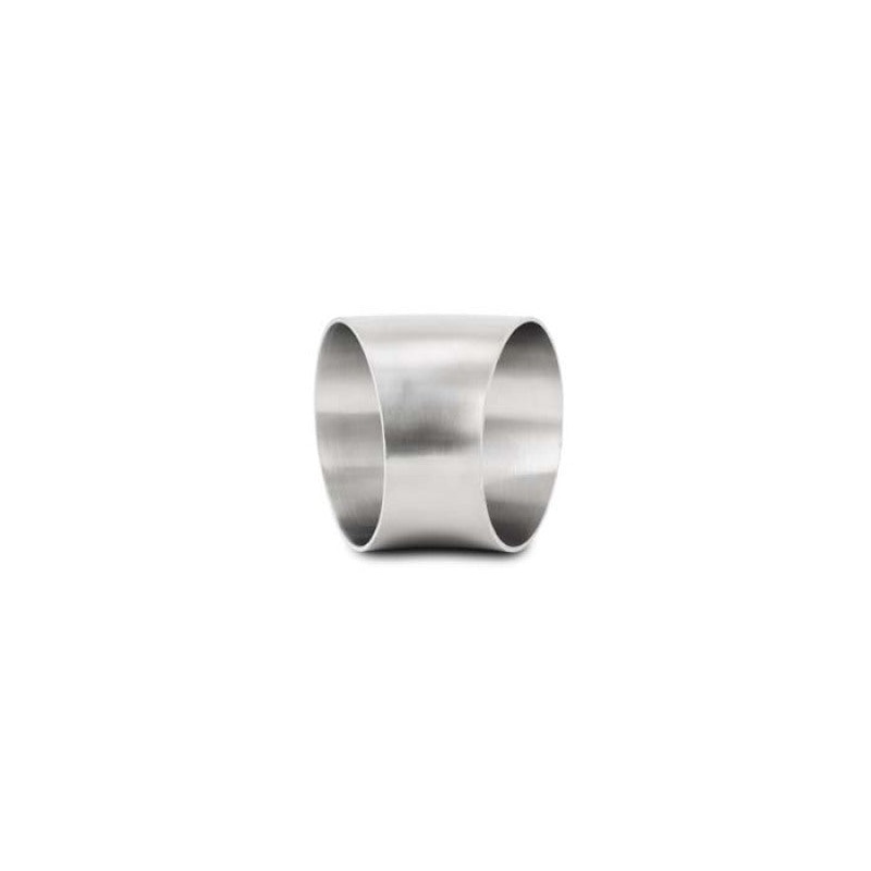 Vibrant 3in O.D. T304 SS 45 deg Mandrel Bend (3in Centerline Radius)