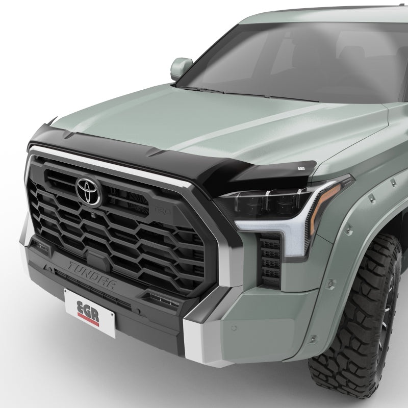 EGR 22-23 Toyota Tundra Superguard Hood Guard – Dark Smoke