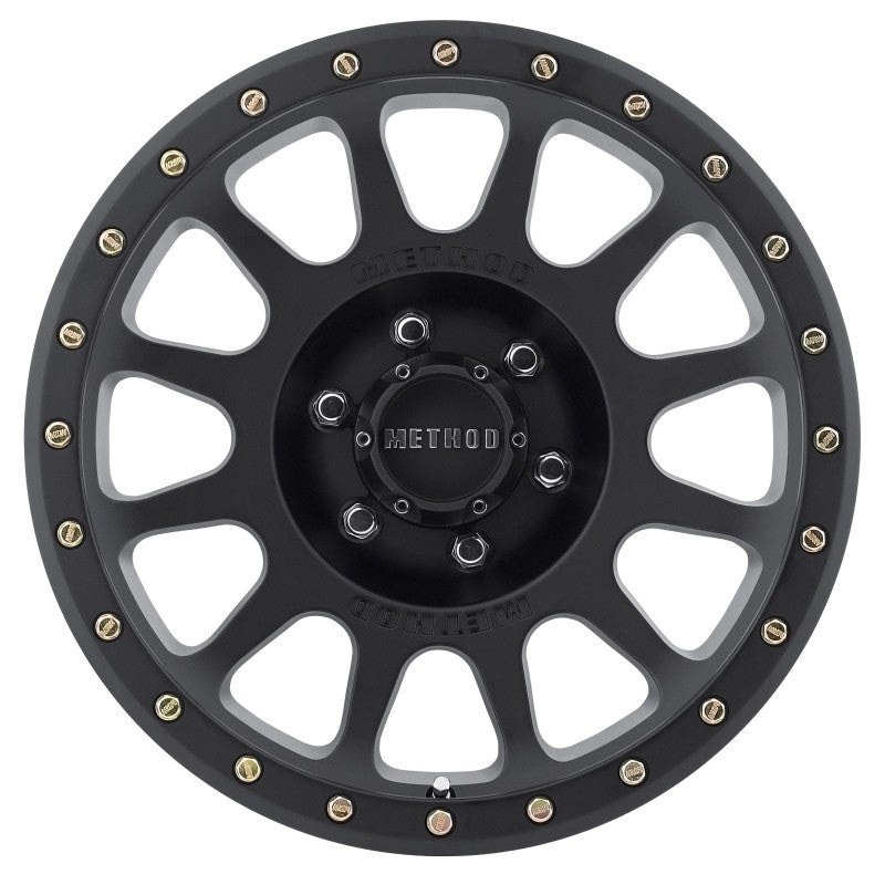 Method MR305 NV 18×9 0mm Offset 6×135 94mm CB Method Matte Black Street Loc Wheel