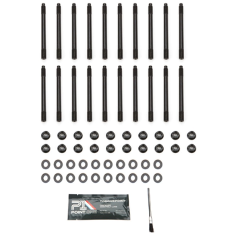 Point One 220ksi Tensile Strength 7/16″ Head Stud Kit – Chevy Dart LS Next Aluminum Block 15 Bolt Head