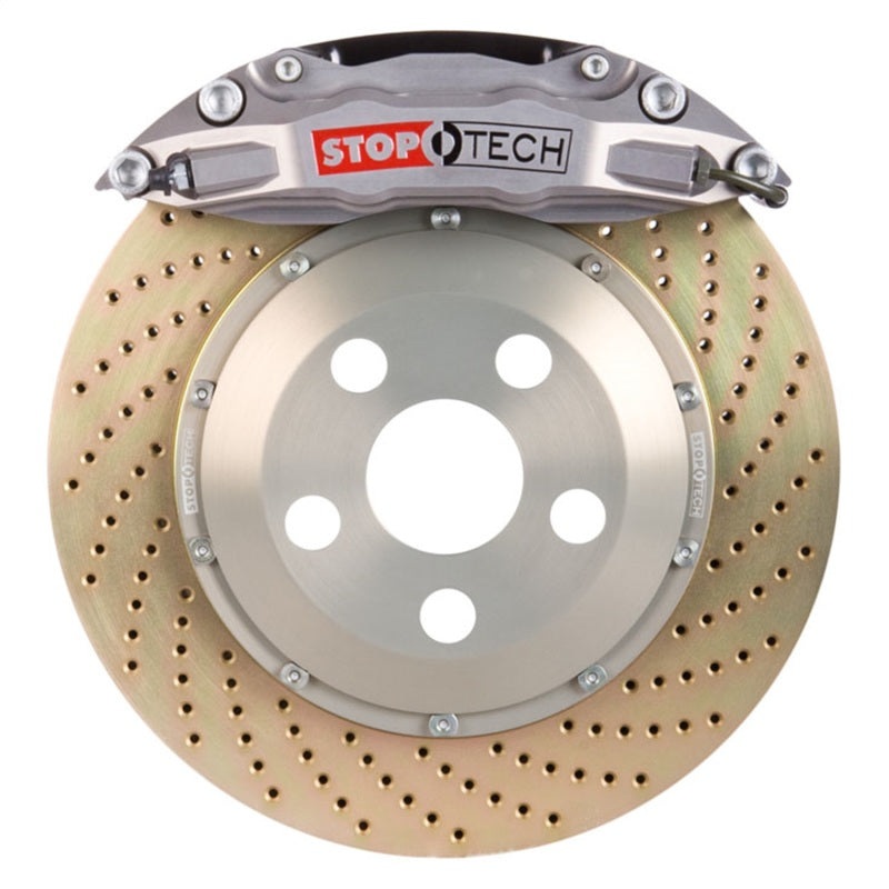 StopTech 02-09 Lexus SC430 Front BBK Kit w/ Trophy ST-40 Calipers 328x28mm Zinc Drilled Rotors