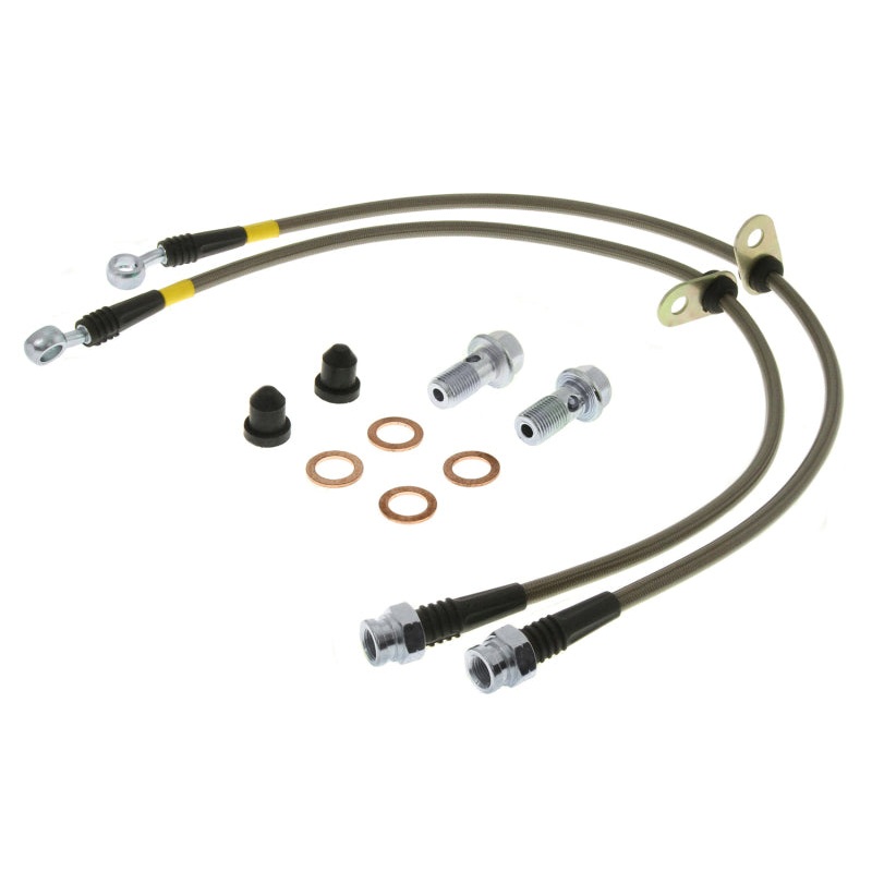 StopTech 80-94 Alfa Romeo Spider Stainless Steel Brake Lines