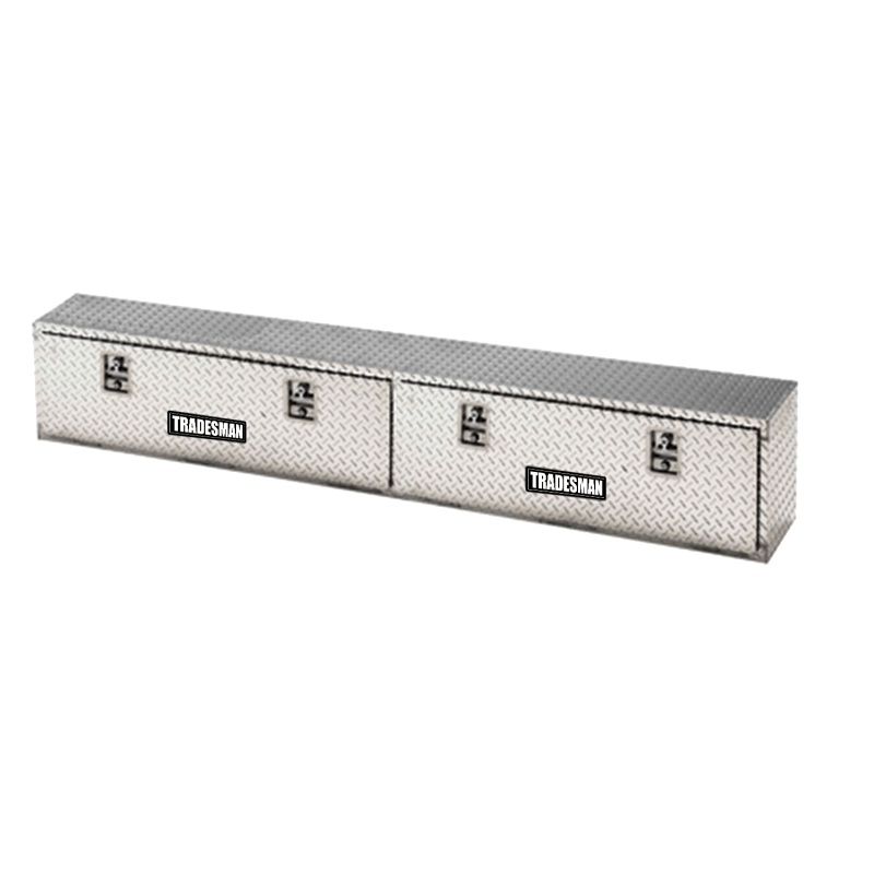 Tradesman Aluminum Top Mount L-Wing Box (72in.) – Brite
