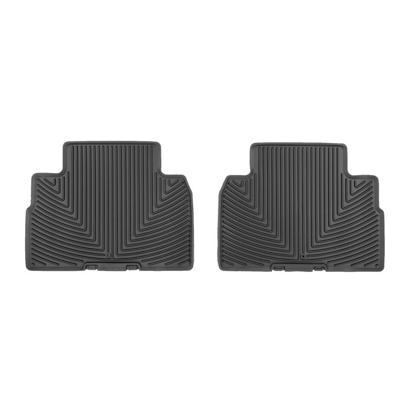 WeatherTech 20-24 Hyundai Palisade Rear Rubber Mats – Black
