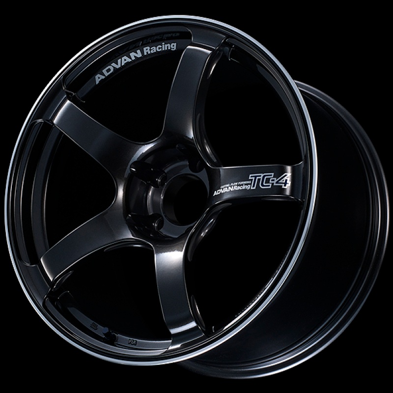 Advan TC4 18×8 +45 5-114.3 Racing Black Gunmetallic & Ring Wheel