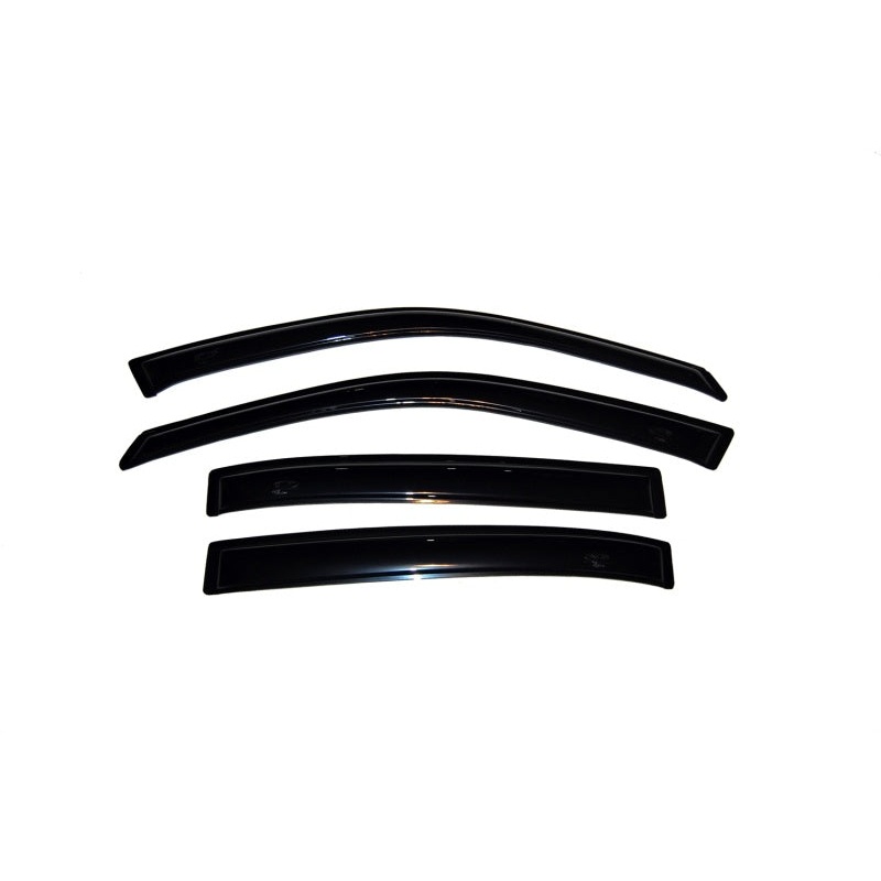 AVS 04-07 Chevy Malibu Ventvisor Outside Mount Window Deflectors 4pc – Smoke