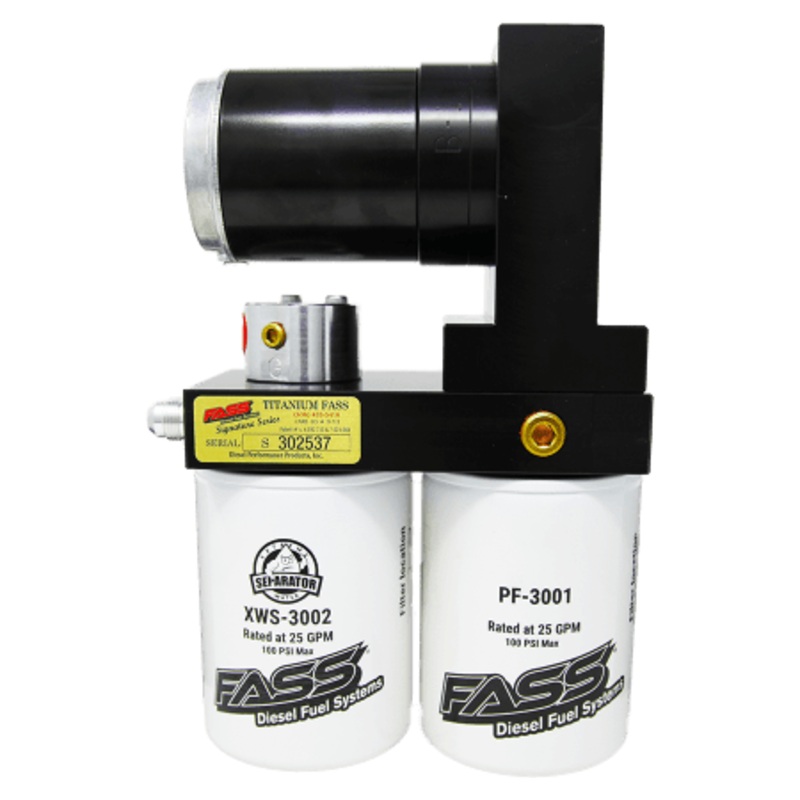 FASS Titanium Signature Series Diesel Fuel System 100GPH (8-10 PSI) for 2019-2020 Dodge/RAM Cummins 6.7L (TSD12100G)