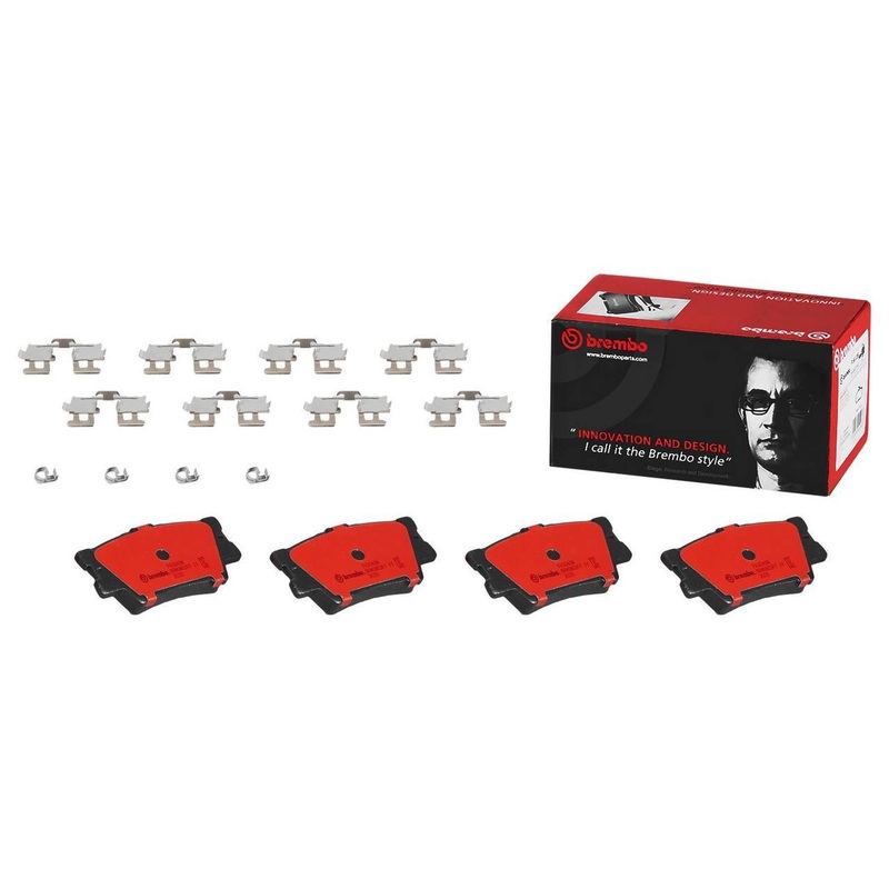 Brembo 13-18 Lexus ES300h Premium NAO Ceramic OE Equivalent Pad – Rear