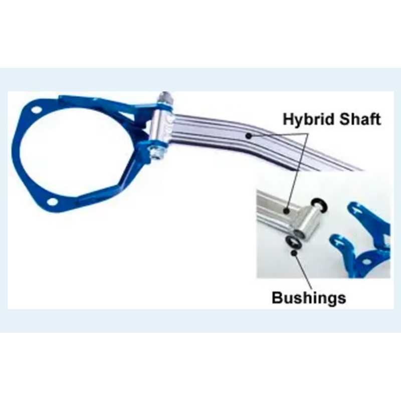 Cusco Hybrid Type Front Strut Tower Bar 2006-2013 Mitsubishi Outlander / 2008-2017 Mitsubishi Lancer Ralliart AWD/FWD