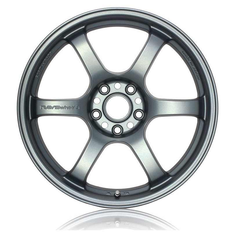Gram Lights 57DR 18×8.5 +37 5-100 Gun Blue 2 Wheel